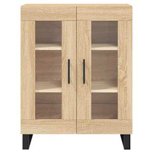 Skříň highboard dub sonoma 69,5 x 34 x 180 cm kompozitní dřevo - obrázek 8