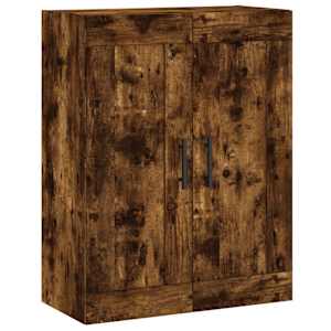 Skříň highboard kouřový dub 69,5 x 34 x 180 cm kompozitní dřevo - obrázek 5