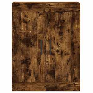 Skříň highboard kouřový dub 69,5 x 34 x 180 cm kompozitní dřevo - obrázek 6