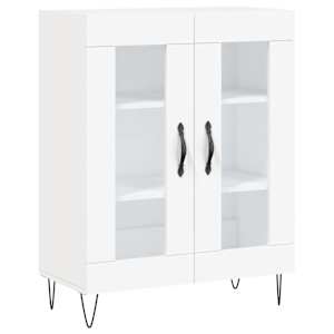 Skříň highboard bílá 69,5 x 34 x 180 cm kompozitní dřevo - obrázek 7