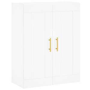 Skříň highboard bílá 69,5 x 34 x 180 cm kompozitní dřevo - obrázek 5