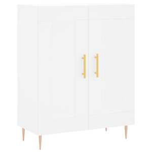 Skříň highboard bílá 69,5 x 34 x 180 cm kompozitní dřevo - obrázek 7