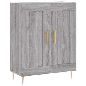 Skříň highboard šedá sonoma 69,5 x 34 x 180 cm kompozitní dřevo - obrázek 7
