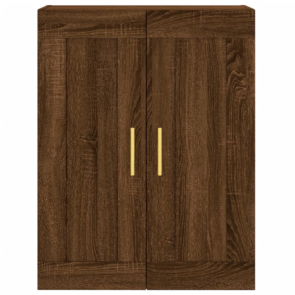 Dulap înalt, stejar maro, 69,5x34x180 cm, lemn compozit