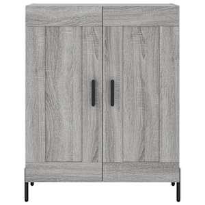 Skříň highboard šedá sonoma 69,5 x 34 x 180 cm kompozitní dřevo - obrázek 8