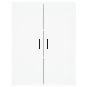 Skříň highboard bílá 69,5 x 34 x 180 cm kompozitní dřevo - obrázek 6