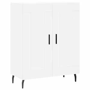 Skříň highboard bílá 69,5 x 34 x 180 cm kompozitní dřevo - obrázek 7