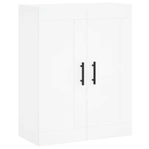 Skříň highboard bílá 69,5 x 34 x 180 cm kompozitní dřevo - obrázek 5