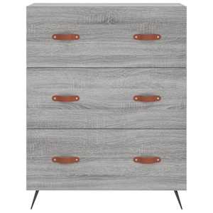 Skříň highboard šedá sonoma 69,5 x 34 x 180 cm kompozitní dřevo - obrázek 8
