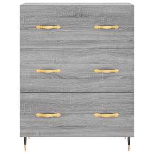 Skříň highboard šedá sonoma 69,5 x 34 x 180 cm kompozitní dřevo - obrázek 8