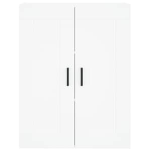 Skříň highboard bílá 69,5 x 34 x 180 cm kompozitní dřevo - obrázek 6