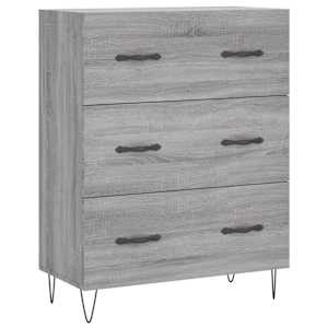 Skříň highboard šedá sonoma 69,5 x 34 x 180 cm kompozitní dřevo - obrázek 7