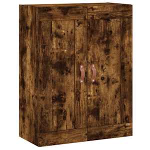 Skříň highboard kouřový dub 69,5 x 34 x 180 cm kompozitní dřevo - obrázek 5