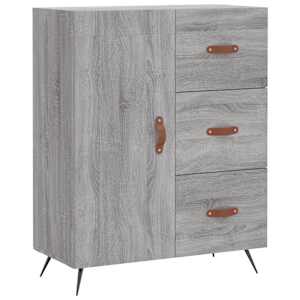 Skříň highboard šedá sonoma 69,5 x 34 x 180 cm kompozitní dřevo - obrázek 7