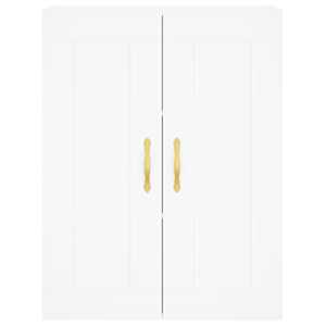 Skříň highboard bílá 69,5 x 34 x 180 cm kompozitní dřevo - obrázek 6