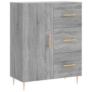 Skříň highboard šedá sonoma 69,5 x 34 x 180 cm kompozitní dřevo - obrázek 7