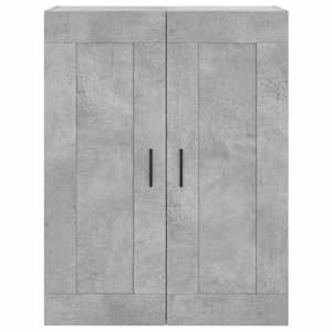 Skříň highboard betonově šedá 69,5x34x180 cm kompozitní dřevo - obrázek 6