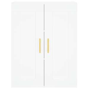 Skříň highboard bílá 69,5 x 34 x 180 cm kompozitní dřevo - obrázek 6