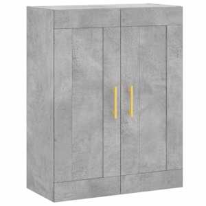 Skříň highboard betonově šedá 69,5x34x180 cm kompozitní dřevo - obrázek 5