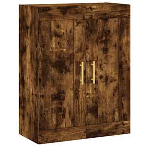 Skříň highboard kouřový dub 69,5 x 34 x 180 cm kompozitní dřevo - obrázek 5