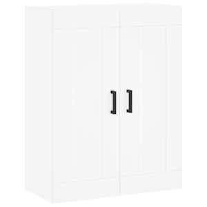 Skříň highboard bílá 69,5 x 34 x 180 cm kompozitní dřevo - obrázek 5