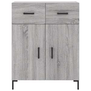 Skříň highboard šedá sonoma 69,5 x 34 x 180 cm kompozitní dřevo - obrázek 8
