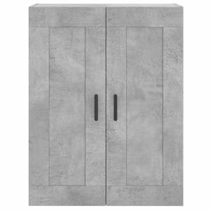 Skříň highboard betonově šedá 69,5x34x180 cm kompozitní dřevo - obrázek 6