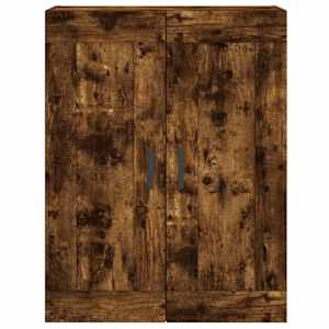 Skříň highboard kouřový dub 69,5 x 34 x 180 cm kompozitní dřevo - obrázek 6