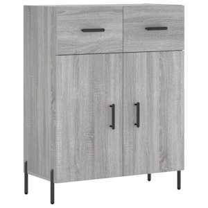 Skříň highboard šedá sonoma 69,5 x 34 x 180 cm kompozitní dřevo - obrázek 7