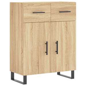 Skříň highboard dub sonoma 69,5 x 34 x 180 cm kompozitní dřevo - obrázek 7