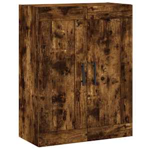 Skříň highboard kouřový dub 69,5 x 34 x 180 cm kompozitní dřevo - obrázek 5