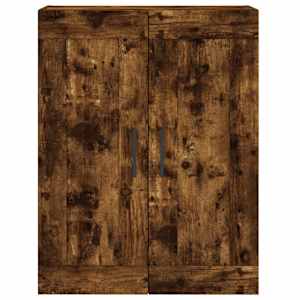 Skříň highboard kouřový dub 69,5 x 34 x 180 cm kompozitní dřevo - obrázek 6