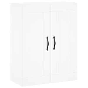 Skříň highboard bílá 69,5 x 34 x 180 cm kompozitní dřevo - obrázek 5