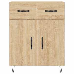 Skříň highboard dub sonoma 69,5 x 34 x 180 cm kompozitní dřevo - obrázek 8