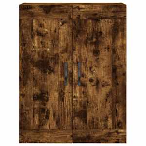 Skříň highboard kouřový dub 69,5 x 34 x 180 cm kompozitní dřevo - obrázek 6