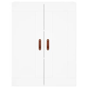 Skříň highboard bílá 69,5 x 34 x 180 cm kompozitní dřevo - obrázek 6