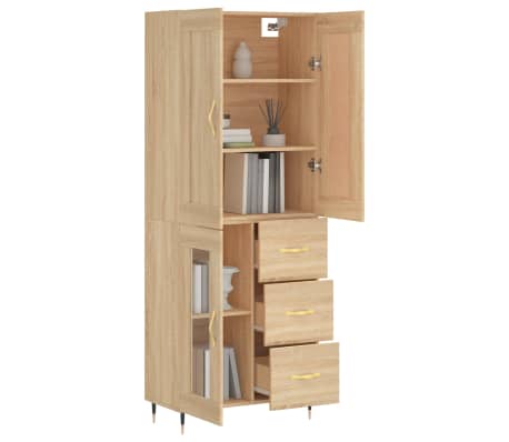 vidaXL &Nu;&tau;&omicron;&upsilon;&lambda;ά&pi;&iota; Sonoma &delta;&rho;&upsilon;&sigmaf; 69,5 x 34 x 180 &epsilon;&kappa;. &alpha;&pi;ό &Epsilon;&pi;&epsilon;&xi;&epsilon;&rho;&gamma;&alpha;&sigma;&mu;έ&nu;&omicron; &Xi;ύ&lambda;&omicron;