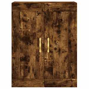 Skříň highboard kouřový dub 69,5 x 34 x 180 cm kompozitní dřevo - obrázek 5