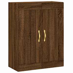 Skříň highboard hnědý dub 69,5 x 34 x 180 cm kompozitní dřevo - obrázek 5