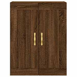 Skříň highboard hnědý dub 69,5 x 34 x 180 cm kompozitní dřevo - obrázek 6