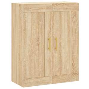 Skříň highboard dub sonoma 69,5 x 34 x 180 cm kompozitní dřevo - obrázek 5