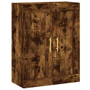 Skříň highboard kouřový dub 69,5 x 34 x 180 cm kompozitní dřevo - obrázek 5