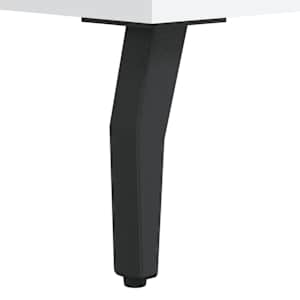 Skříň highboard bílá 69,5 x 34 x 180 cm kompozitní dřevo - obrázek 12