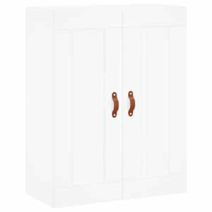 Skříň highboard bílá 69,5 x 34 x 180 cm kompozitní dřevo - obrázek 4