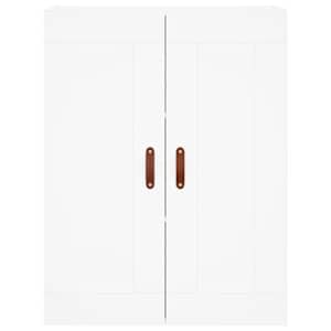 Skříň highboard bílá 69,5 x 34 x 180 cm kompozitní dřevo - obrázek 5