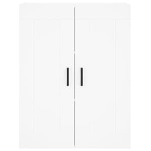 Skříň highboard bílá 69,5 x 34 x 180 cm kompozitní dřevo - obrázek 6