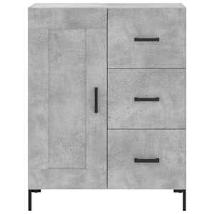 Skříň highboard betonově šedá 69,5x34x180 cm kompozitní dřevo - obrázek 8