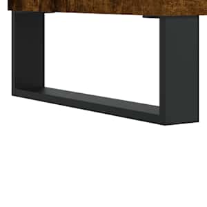 Skříň highboard kouřový dub 69,5 x 34 x 180 cm kompozitní dřevo - obrázek 12