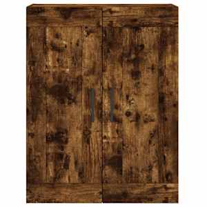 Skříň highboard kouřový dub 69,5 x 34 x 180 cm kompozitní dřevo - obrázek 6