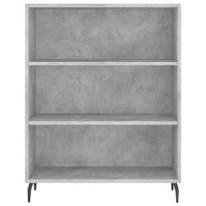 Skříň highboard betonově šedá 69,5x34x180 cm kompozitní dřevo - obrázek 8